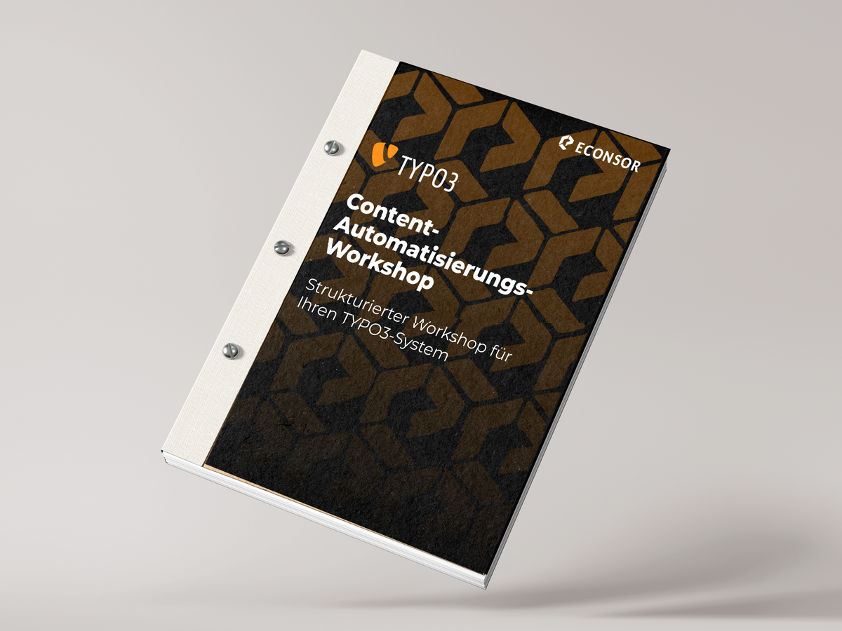 TYPO3 Content-Automatisierungs-Workshop – glatte rechte Coverkante